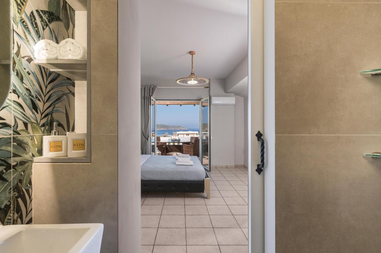 Casa De Philippe With Unique Seaview 2' From Beach Agia  Exterior foto